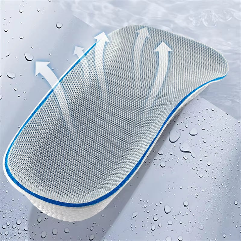Arch Support Increase Height Insoles Light Weight Soft Elastic Lift for Men Women Shoes Pads 1.5CM 2.5CM 3.5CM Heighten Lift