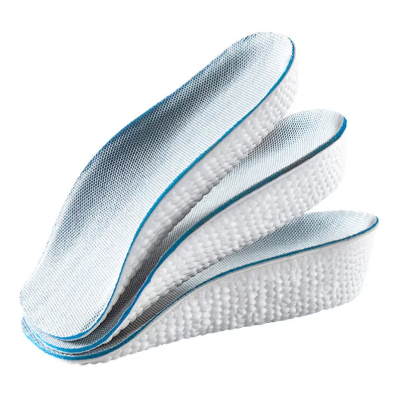 Arch Support Increase Height Insoles Light Weight Soft Elastic Lift for Men Women Shoes Pads 1.5CM 2.5CM 3.5CM Heighten Lift